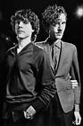 Russell Mael and Ron Mael of Sparks posed in a Covent Garden Photo Old Photo 1
