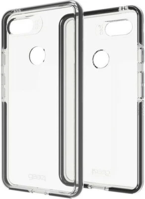 GEAR4 GOOGLE PIXEL 3 XL PICCADILLY CASE COVER WITH D30 | CLEAR / BLACK - Image 1 of 3