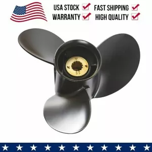 10 7/8 x 11 Outboard Boat Propeller for Mercury Engines 25-70HP 13 Tooth RH - Picture 1 of 6