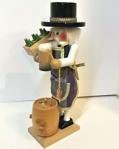 STEINBACH 17" BREWMASTER NUTCRACKER WITH MUSIC BOX (S1695) GERMANY 2008 - Picture 1 of 12