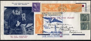 20. Mai 1939 Erstflug Pan Am Clipper Eielson Cachet NY nach Marseille Frankreich - Bild 1 von 5