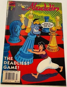Disney's Aladdin Julio 1995 Marvel Comics The Deadliest Game Vol. 1, No. 10 - Imagen 1 de 3