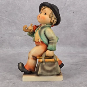 Figurina Hummel vintage Goebel Germania Merry Wanderer 7/I TMK 3 - 1960 1972 - Foto 1 di 15