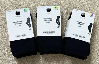 LEGGINGS PRIMARK SUPER ACOGEDORES FORRADOS DE LANA CEPILLADA APARIENCIA 300 DENIER Foto 1 de 4