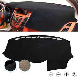 Pre-cut Suede Center DashBoard Pad Sunshield Protector For Ford Focus 2012-2018 - Picture 1 of 13