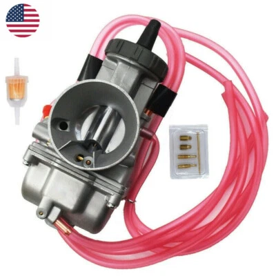 PWK Carburetor for Yamaha YZ250 1978-2002  with Fuel Filter Extra Jets - Image 1 of 4