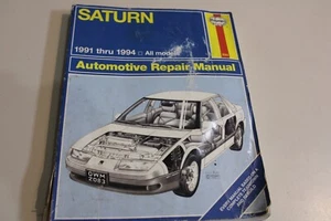 SATURN 1991 92 93 94 Repair Manual All Models Haynes 2083 SL SC SW BOOK - Picture 1 of 4