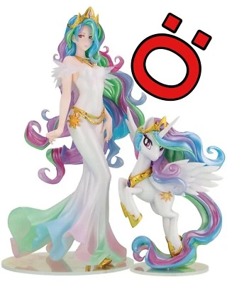 Kotobukiya My Little Pony - Estatua Princesa Celestia Bishoujo EN MANO Foto 1 de 2