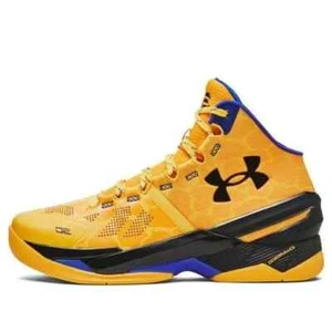 Men Under Armour Curry Double Bang Basketball Shoes Size 11.5 Yellow 3026281 700 - Picture 1 of 24