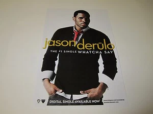 Jason Derulo Whatcha Say The # 1 Single Poster 2009 Promotional 11X17 NEW - Picture 1 of 1