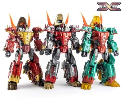 Planet X PX-05 PX-05M PX-05G PX-05R FOC Slug Slag Dinobot Quirinus Action Figure - Image 1 of 4