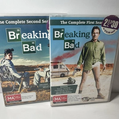 Breaking Bad (Seasons 1-2) DVD Bundle Region 4 - Image 1 of 4