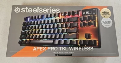SteelSeries Apex Pro TKL WirelessGen 3 Gaming Keyboard OmniPoint 3.0 Switches - Image 1 of 4