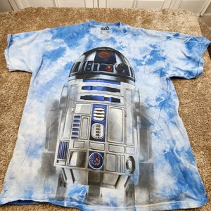 Star Wars R2-D2 Fifth Sun XL Tie Dye T-Shirt Sci-Fi Movie Graphic Tee - Picture 1 of 4