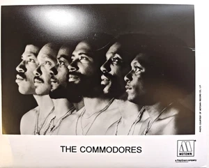 The Commodores original Press Photo Size A4 Music Memorabilia Motown - Picture 1 of 9
