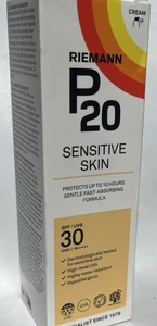 Riemann P20 Sensitive Skin SPF30 Cream 100ml Brand New - Picture 1 of 4
