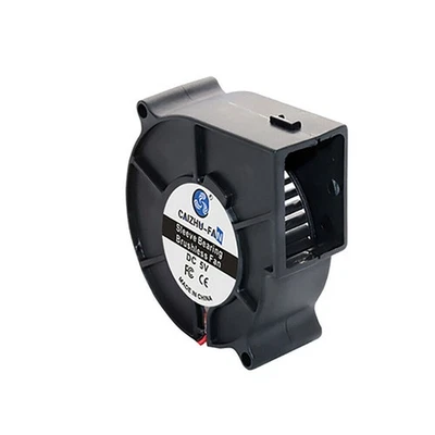 2 Stück 75mm Turbo Lüfter Bürstenlos 75x75x30mm 5V 12V 24V PC Kühlung - Bild 1 von 4