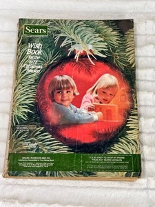 Vintage 1977 SEARS WISH BOOK Christmas Holiday Catalog Toys Retro Appliances - Picture 1 of 11