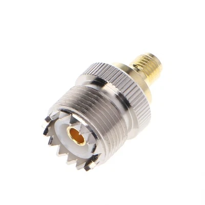 SMA Female To UHF Female RF Coaxial Connector Adapter SO-239 SO239 - Image 1 of 4