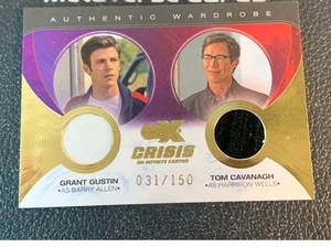 2021 Cryptozoic CZX Barry Allen Harrison Wells Dual Jersey 031/150 #DM08 - Picture 1 of 2