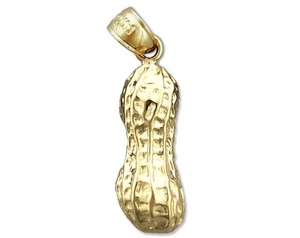 Dije de cacahuete oro 14K - Imagen 1 de 6