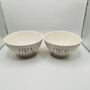 Rae Dunn Müslischalen Set 2 Keramik Artisan Collection Magenta Landhaus Küche - Bild 1 von 4