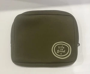 Life Is Good Green Laptop Bag - Afbeelding 1 van 6