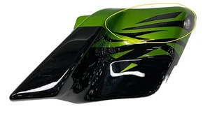 Harley Touring LH Verde -Negro` CUBIERTA LATERAL 103 Nueva/Imperfecta Vendida Como Está NUEVO - Imagen 1 de 2