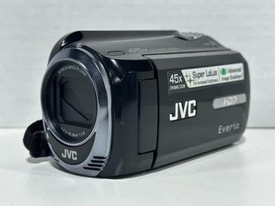 Videocámara digital compacta JVC Everio GZ-MG750BU 80 GB HDD 39x zoom óptico negra Foto 1 de 4