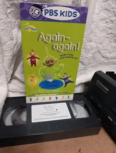 Teletubbies  Again Again! VHS EXCELLENT Tested 2004 PBS Kids Fast Shipping Rare - Bild 1 von 10