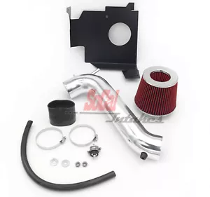 Kit de admisión de aire frío con escudo térmico negro para Chrysler 300 Touring 2005-10 3,5 L - Imagen 1 de 1