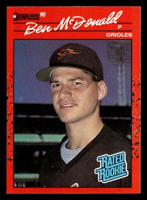 1990 DONRUSS #32 BEN MCDONALD RC - Image 1 of 2