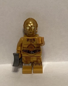 Genuine Lego Star Wars Minifigure C-3PO Droid -sw0700 - Free Post - Picture 1 of 5