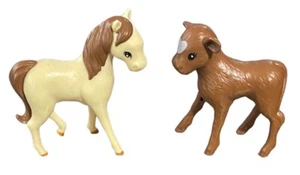 Barbie Stable Friends, Farm Animal 1998 Mattel, Horse Calf Cow - Picture 1 of 7