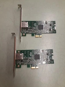 (2) Broadcom BCM95722A2202G 09RJTC Single Port PCI Express Network Card Adapter - Afbeelding 1 van 4