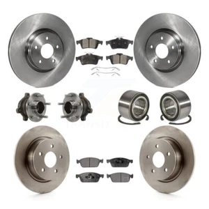 Front Rear Hub Bearing Disc Brake Rotor Pads Kit (10Pc) For Ford Transit Connect - Picture 1 of 8