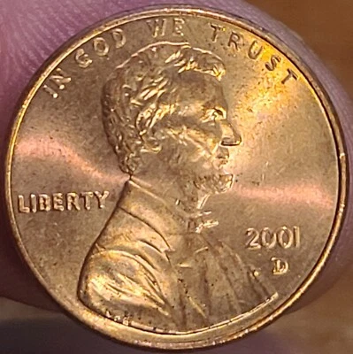 2001 D Lincoln Head Memorial Penny Proof Like Denver - Image 1 of 2