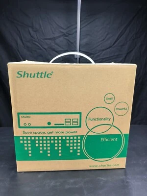 Mini PC Shuttle 4k HDMI DDR4 Pentium 10W CPU Nero - Immagine 1 di 2