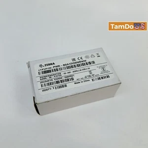 Zebra PWR-BGA12V50W0WW SAWA-56-41612A W/AC Power Adapter - Picture 1 of 6