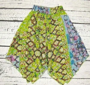 Jak & Peppar by Mustard Pie NWT Girls Szs 2T & 5  Josefina Pea Lime Motif Skirt - Picture 1 of 1