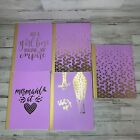 Pen + Gear Poly Composition Notebook College Ruled (SET OF 4) Girl Boss, Mermaid