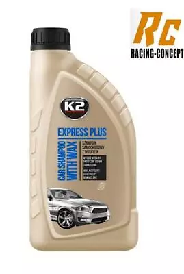 Shampoing Express Concentre Avec Cire Carnauba 1l  Auto Moto  Camion Etc... • 10.17€