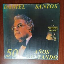 Daniel Santos ‎– 50 Años Cantando Vinyl LP Latin Bolero RPM Discos Linda