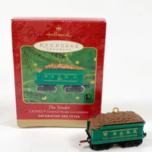 Locomotora de vapor Hallmark Keepsake Ornament The Tender Lionel General 2000-USADA EN EXCELENTE ESTADO - Imagen 1 de 10