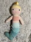 Cuddle + Kind Skye The Mermaid Handmade Plush Doll Stuffed Toy Peru Fast Ship