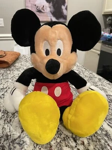 “Disney World” MICKEY MOUSE Plush Large 18” - Picture 1 of 3