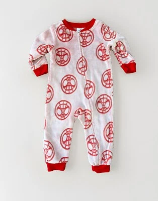 Marvel Spider-Man One Piece Niños Talla 2T Spidey Rojo Cremallera Foto 1 de 3