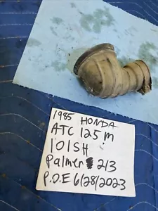 1985 Honda Atc 125M Air Box Boot Hose Rubber 101 - Picture 1 of 10