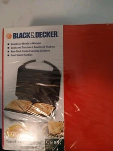 Black & Decker Sandwich Xpress G600G Sandwich Maker New  SEALED - Picture 1 of 1