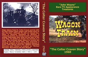 JOHN WAYNE IN "WAGON TRAIN" RARE DVD - Picture 1 of 4